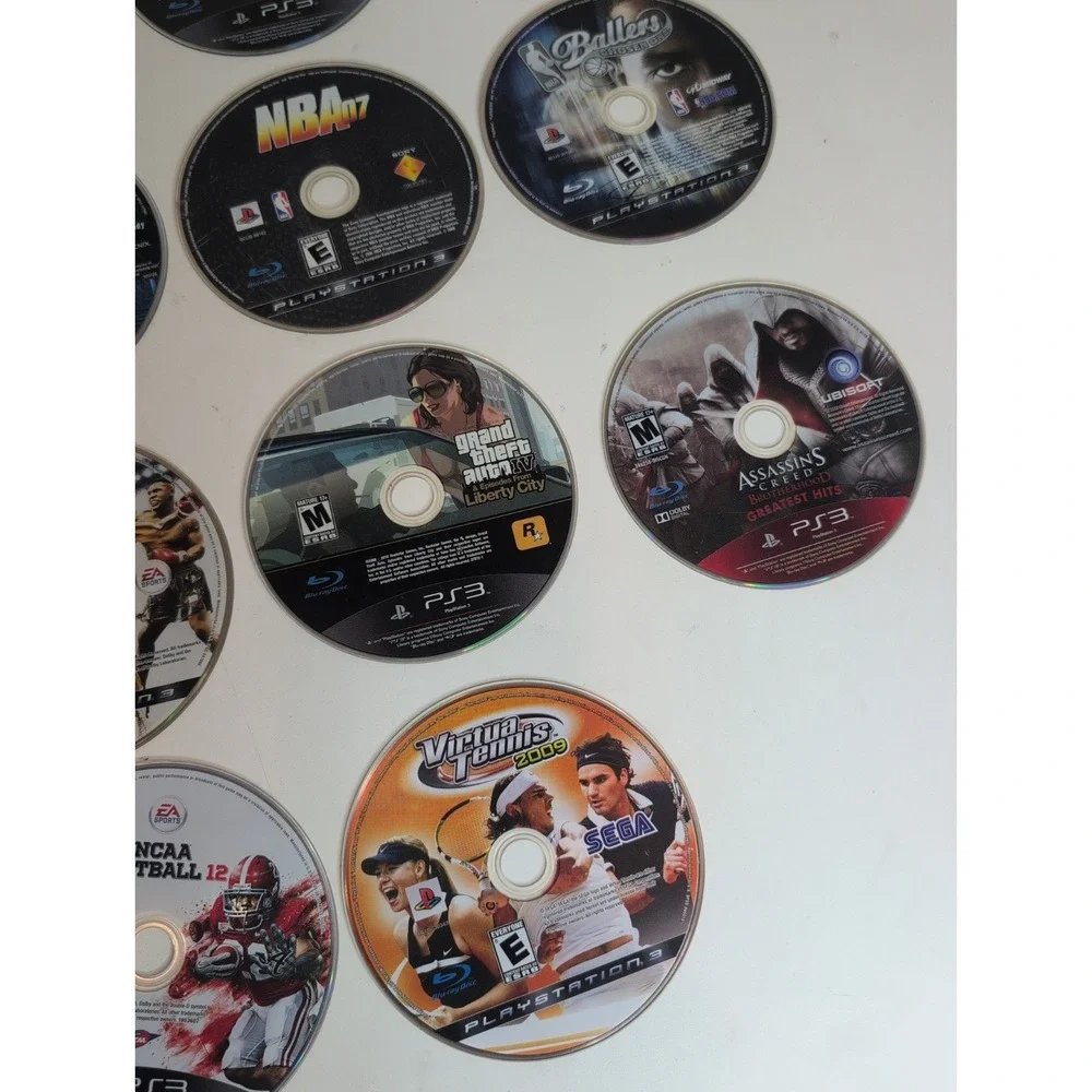 Mixed Lot Of 25 PS3 Games God Of War Heavy Rain Batman GTA & More
